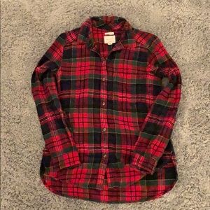 American Eagle boyfriend flannel